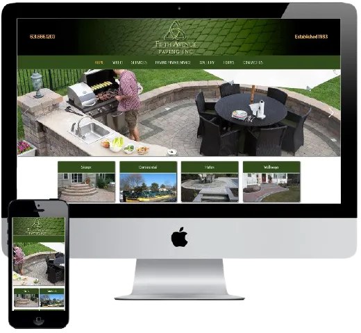 5th Ave Paving website