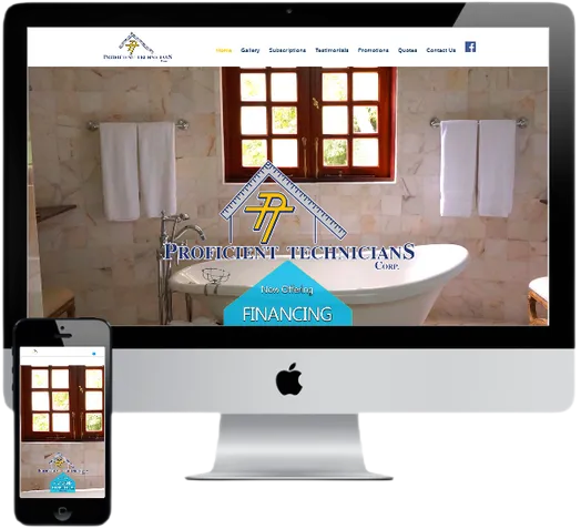 Proficient Technicians website
