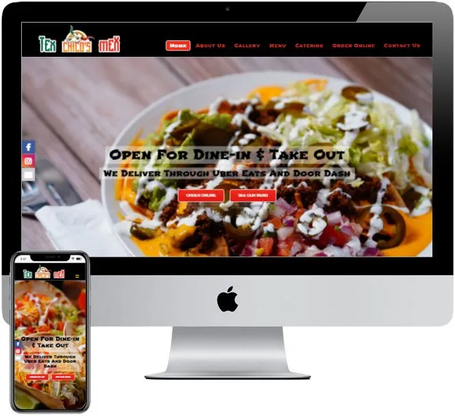 Chico's Tex Mex website