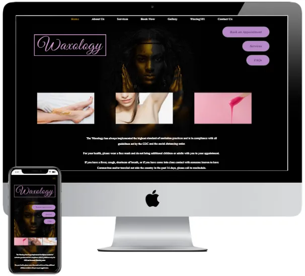 Waxology website