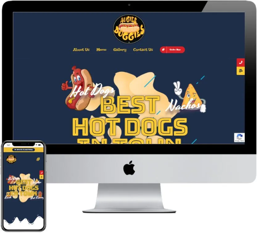 Augies Doggies website