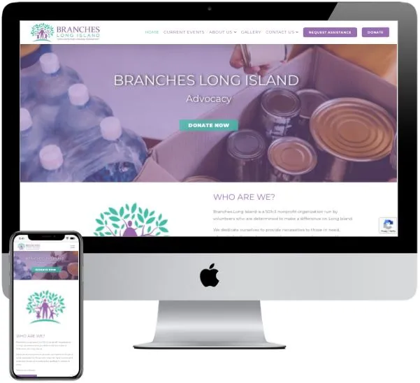 Branches of Long Island website