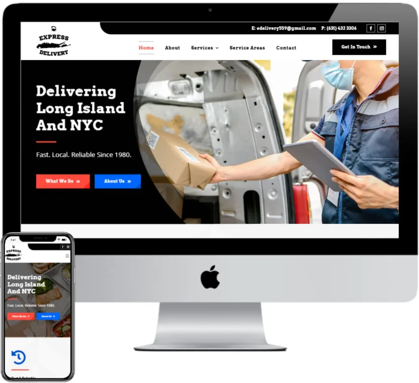 Express Delivery Solutions website