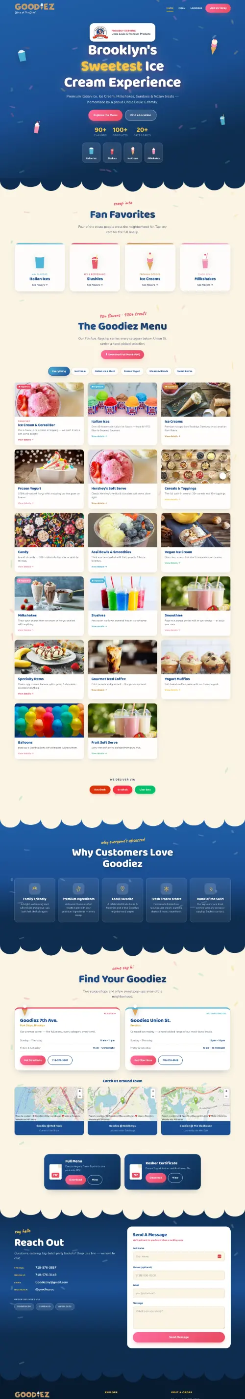 Goodiez website