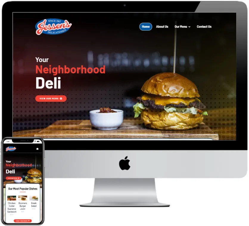 Jessen's Deli website