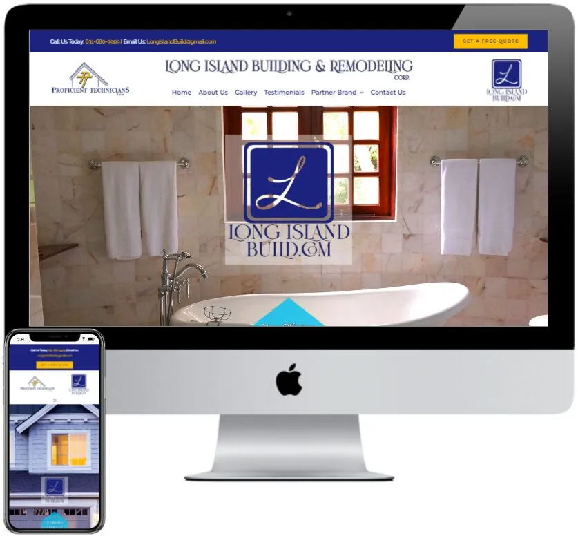 Long Island Building & Remodeling (2) website