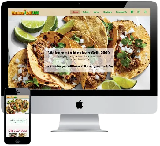 Mexican Grill website