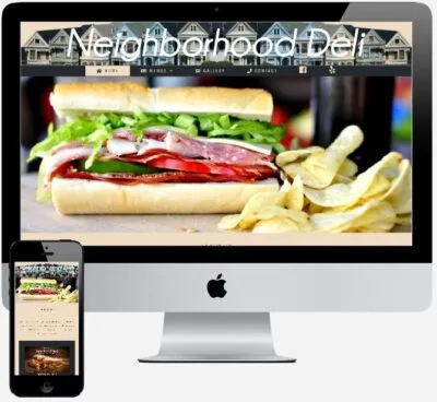 Neighborhood Deli website