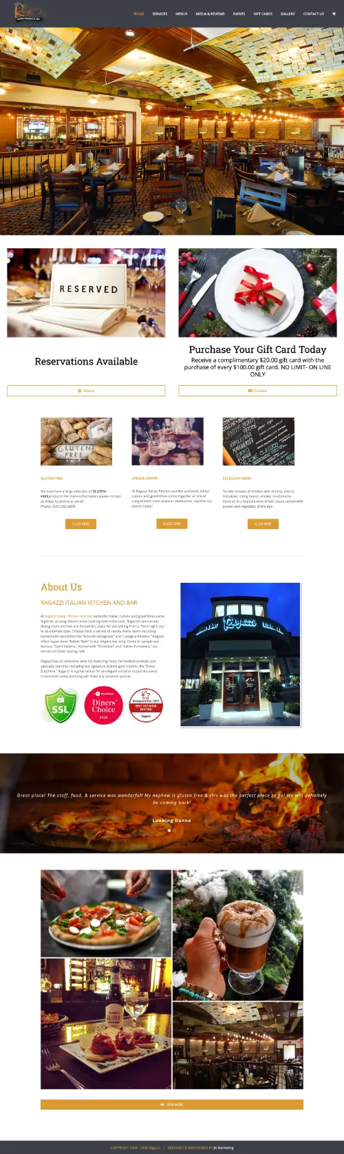Ragazzi website