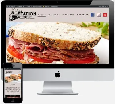 Station Deli website